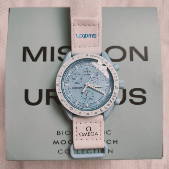 Swatch Other - 💜NWT💜 Swatch X Omega Moonswatch Mission To Uranus Watch
